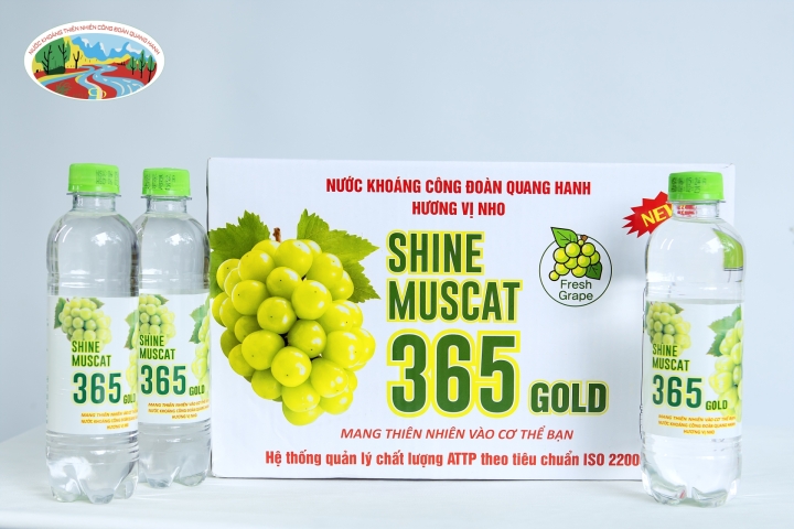 Nước khoáng vị Nho - SHINE MUSCAT 365 GOLD